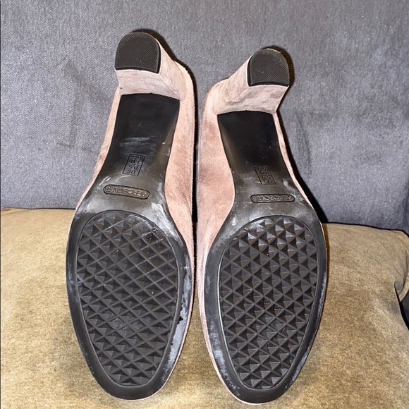 Aerosoles Fifth AVE Mid Calf Boot, Taupe Suede - Picture 3 of 9